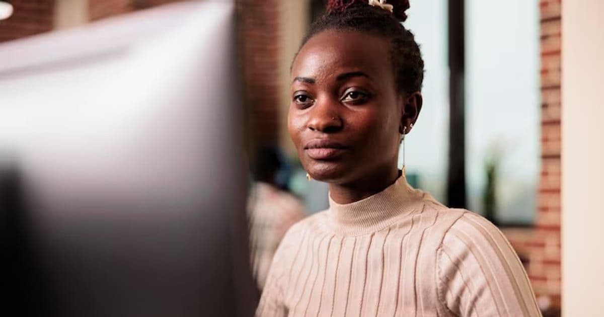 African american programmer brainstorming ideas write code create new interface data room system engineer programming server database busy artificial intelligence dev